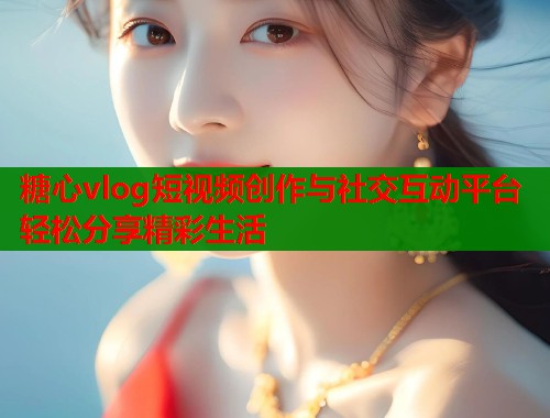 糖心vlog短视频创作与社交互动平台轻松分享精彩生活  第1张