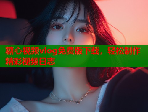 糖心视频vlog免费版下载，轻松制作精彩视频日志  第1张