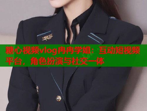 糖心视频vlog冉冉学姐：互动短视频平台，角色扮演与社交一体  第1张