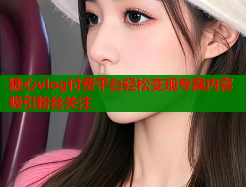 糖心vlog付费平台轻松变现专属内容吸引粉丝关注  第1张