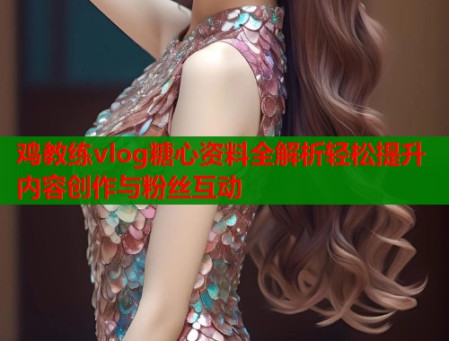 鸡教练vlog糖心资料全解析轻松提升内容创作与粉丝互动  第1张