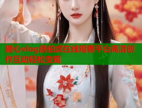 糖心vlog唐伯虎在线观看平台高清创作互动轻松变现  第1张