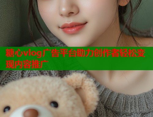 糖心vlog广告平台助力创作者轻松变现内容推广  第1张