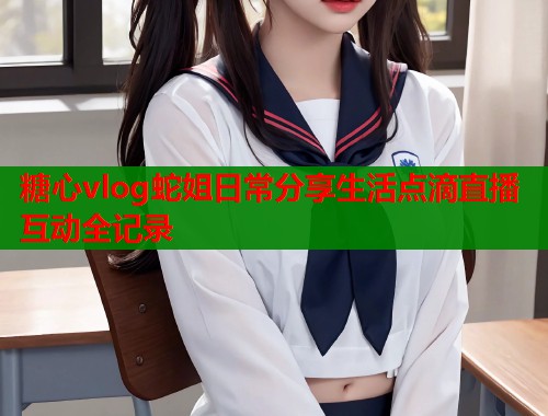糖心vlog蛇姐日常分享生活点滴直播互动全记录  第1张