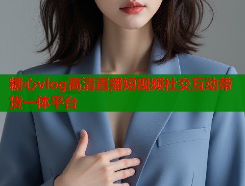 糖心vlog高清直播短视频社交互动带货一体平台  第1张