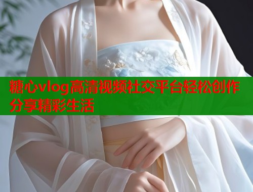 糖心vlog高清视频社交平台轻松创作分享精彩生活  第1张