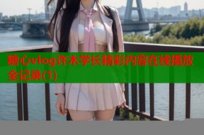 糖心vlog许木学长精彩内容在线播放全记录(1)