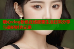糖心vlog粉色在线甜蜜生活日常分享与美好时光记录