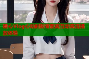 糖心Vlog心动时刻零距离互动高清播放体验