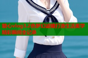 糖心vlog3.2色梦幻滤镜打造生活美学精彩瞬间全记录