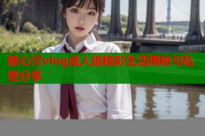糖心污vlog成人版精彩生活揭秘与私密分享