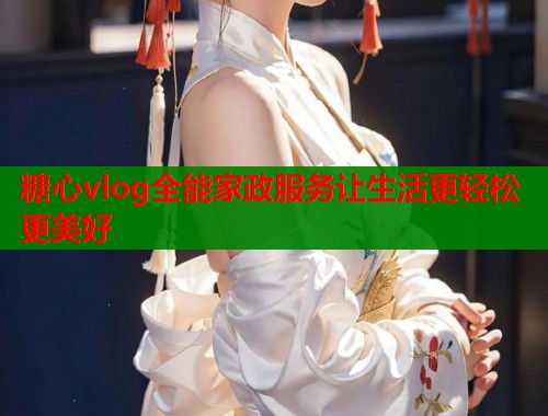 糖心vlog全能家政服务让生活更轻松更美好  第1张