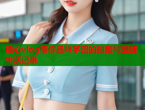 糖心vlog带你品味芋圆的甜蜜与温暖生活记录  第1张