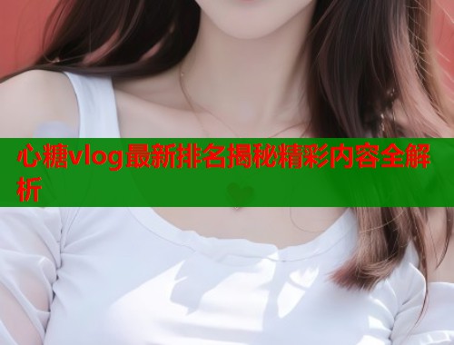 心糖vlog最新排名揭秘精彩内容全解析  第2张