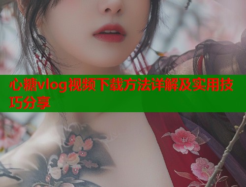 心糖vlog视频下载方法详解及实用技巧分享  第1张