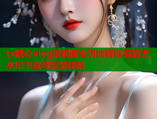 tx糖心vlog破解版全功能解锁高清无水印下载与安装详解  第1张