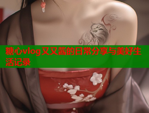 糖心vlog又又酱的日常分享与美好生活记录  第2张